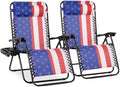 Best Choice Products Set of 2 Extra Wide Zero Gravity Chair Recliner