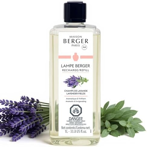 MAISON BERGER Lampe Berger Refill, 1 L, Lavender Fields