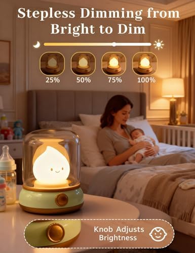 Flame Kids Desk Lamp Cute, Halloween Ghost Campfire Night Light
