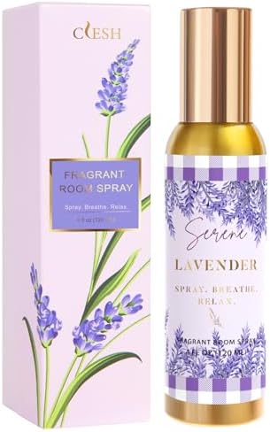 Room Spray, Serene Lavender, 4 fl oz, Air Freshener for Home, Bathroom