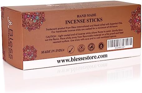 Bless-Organic-Coconut 100%-Natural-Handmade-Incense-Sticks