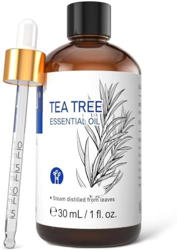 HIQILI Tea Tree Oil for Nail & Skin Care, Strengthens Nail, Soothes Toenail
