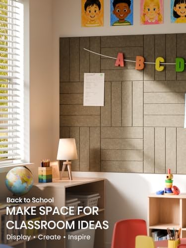 Felt Bulletin Board & Cork Board Alternative 48" x 36"
