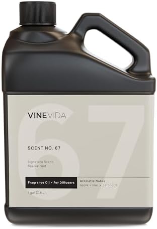 VINEVIDA [128 Oz] Spa Retreat Fragrance Oil for Cold Air Diffusers - Essential Oils for Diffuser Oil Refill & Air Freshener Room Spray