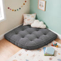 TOPCHANCES Large Corner Floor Cushion 39"x39", Ultra Soft Non-Slip Kids Floor Pillow for Playroom, Reading, Yoga & Meditation
