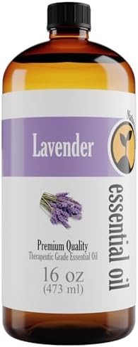 Natures-Star Lavender Essential Oil, 16 Ounce, Therapeutic Grade for Aromatherapy, Candle & Soap Making, Diffusers & Home, Lavender Oil