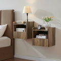 BuildHom 16"Wide Floating Nightstand Set of 2 for Bedroom
