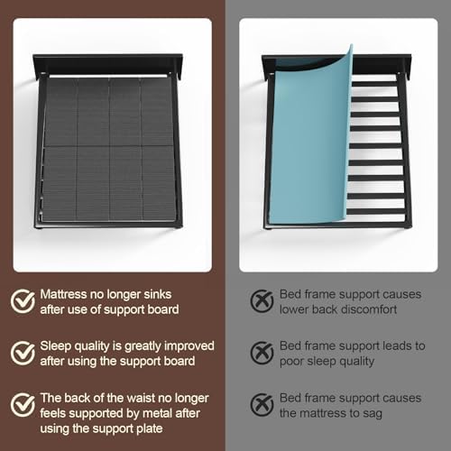 Imperius 10mm Bunkie Board,Full Size 54x75'' – Mattress Support