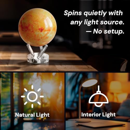 MOVA Self Rotating Globe, Sun Prestige (8.5")