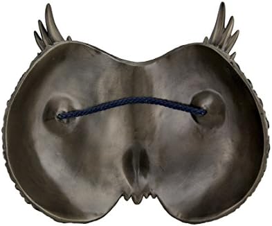 Veronese Design Resin Decorative Plaques Metallic Bronze Steampunk Owl Head Wall Mask 8.5 X 6.75 X 3.5 Inches