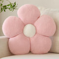 Zlgkjk Flower Pillow, Decorative Throw Pillows with Soft Plush for Couch Bed, Cute Daisy Pillow Cushion Home Decor Floral Throw Pillow (Pink, 19.6 Inches)