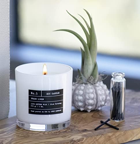 Lulu Candles | Black Amber | Luxury Scented Soy Jar Candle | Hand Poured in The USA | Highly Scented & Long Lasting (9 Oz. 2 Pack)