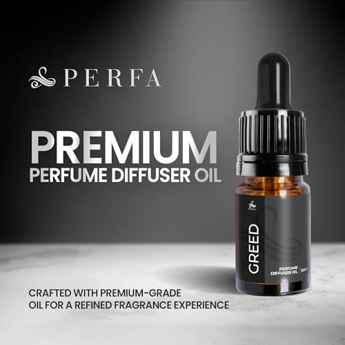 Greed Diffuser Oil - Essential Oil Diffuser for Home by Perfa
