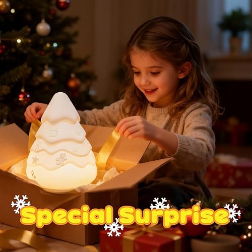 Squishy Christmas Tree Night Light Cute Lamp