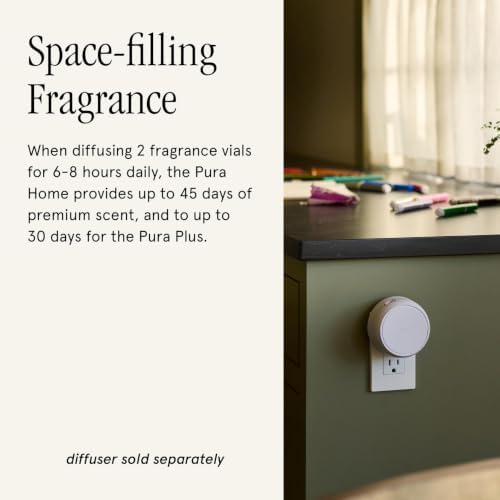 Pura x Studio McGee Home Diffuser Refill, 2 Pack, Jasmine Honeysuckle