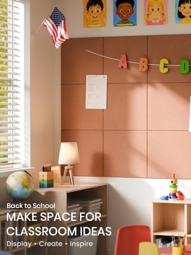 Felt Bulletin Board & Cork Board Alternative 48" x 36"