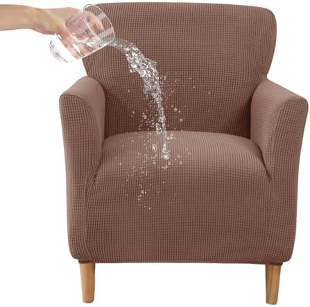 CRFATOP Accent Chair Cover, Stretch Armchair Slipcover for Living Room,B06