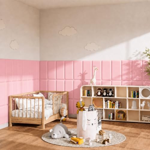 Anti Collision Wall Padding for Kids, Upholstered 3D Wall Panels