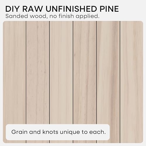 Homeforia 16 Inch DIY Floating Shelves, High-End Solid Pine Wood, Set of 3