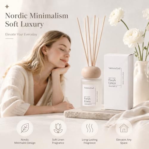 Fresh Linen Reed Diffuser, 3.5 Fl Oz