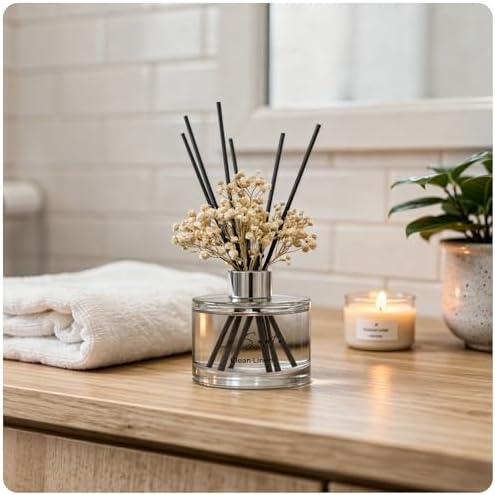 Reed Diffuser Set, Clean Linen, 6.7fl oz / 200 ml