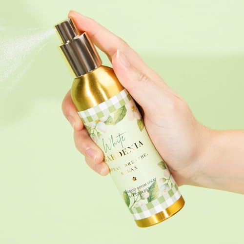 Room Spray, White Gardenia, 4 fl oz, Air Freshener for Home, Bathroom
