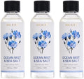 Airkeep Reed Diffuser Oil Refill/Ocean Mist&Sea Salt/3.38 oz(100ml)/3 Pack/Scented Oil Refill for Reed Diffuser Home Fragrance for Bedroom, Bathroom Office Home Decor