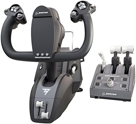 Thrustmaster TCA Yoke Pack Boeing Edition - Officially Licensed by Boeing for Xbox Series X|S/Xbox One/PC