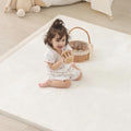 1.5" Thick Baby Play Mat for Floor,79x118 Large Memory Foam Tummy Time Mat