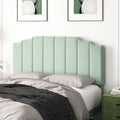 Befurtori Queen Size Headboard Only, Linen Wall Mount Headboard Sage Green