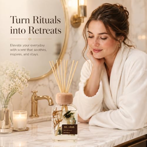 No. 1898 Luxury Hotel Scent Reed Diffuser, 3.38 Fl Oz