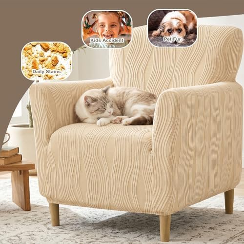 Eco-Ancheng Banquet Armchair Slipcovers Accent Chair Covers Chair Slipcover