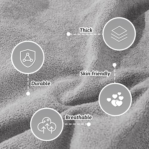 MEETSKY Couch Covers for 3 Cushion Couch Sofa, Washable Sectional Couch Covers L Shape Sofa Cover Soft Slipcovers Couch Furniture Protector for Pets Dogs Kids, 91" x 118", Light Grey