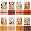 Bakery Scented Wax Melts, Sweet, Strong Scented Soy Wax Cubes/Tarts Variety Set - Apple Pie, Pumpkin Pie, Caramel Cinnamon, Chocolate Cookie, Donut, Vanilla Almond Biscuit, Roasted Coconut, Toffee