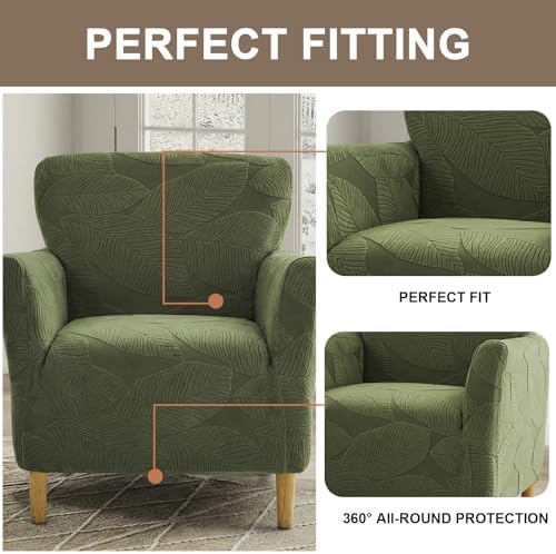 Eco-Ancheng Banquet Armchair Slipcovers Accent Chair Covers Chair Slipcover