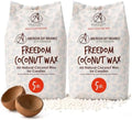 American Soy Organics Freedom Coconut Soy Wax Beads, Candle Wax, 10 lbs