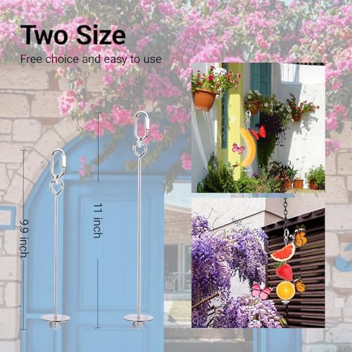 3 Pack Butterfly Banana Feeder Outdoor Banana Holder Set
