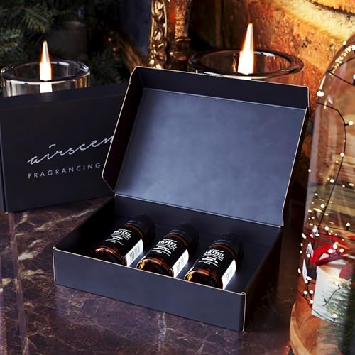 AirScent Holiday Scents Christmas Diffuser Oil 3 Pack Gift Set