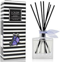 Reed Diffuser Set, DE-Stress Lavender Eucalyptus Scented Oil Diffuser with Sticks, Home Fragrance Accessories for Bathroom Shelf Decor, Aroma Diffusers for Home or Office Desk, USA Made
