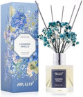 Airkeep Reed Diffuser Set,3.38 fl oz (100 ml) - Cashmere Vanilla Oil Diffusers with 8 Reed Sticks, Home Fragrance Reed Diffuser for Bathroom Shelf Decor