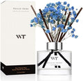 WEALD TRIBE Reed Diffuser Set Cashmere Vanilla Scent for Bathroom Decor