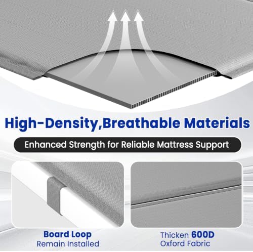 Heavy Duty Bunkie Boards King Size (76x80) - Bed Boards to Stop Sagging