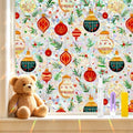 SOMWISE Rainbow Stained Glass Window Privacy Film,Heat Blocking Save Energy