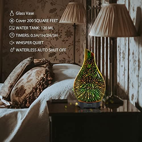 EQUSUPRO Essential Oil Diffuser for Home Fragrance & Aromatherapy 150ml