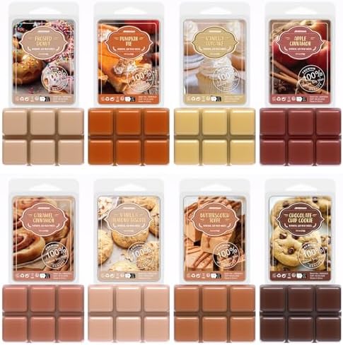 ARVIDSSON Bakery Scented Wax Melts, Natural Soy Wax Cubes for Wax Warmer
