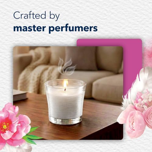 Glade 1-Wick Scented Candle Jar, Angel Whisper, 2 Count