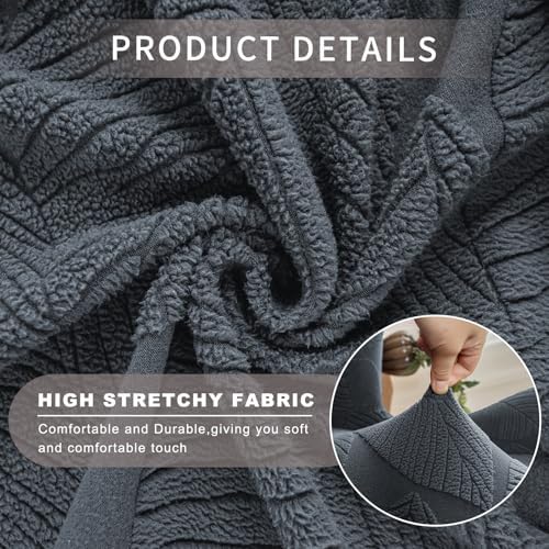 Eco-Ancheng Club Chair Slipcover Tub Chair Cover Stretch Armchair Covers