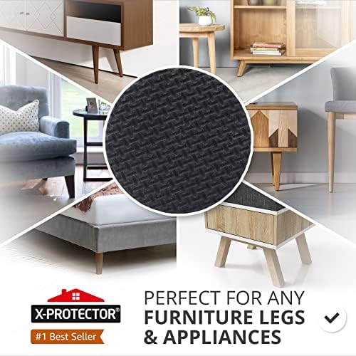 Non Slip Furniture Pads X-Protector - 8 PCS 1 1/2” - Furniture Grippers