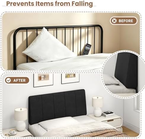 Twin Size Headboard Only-No Assembly Required, Black