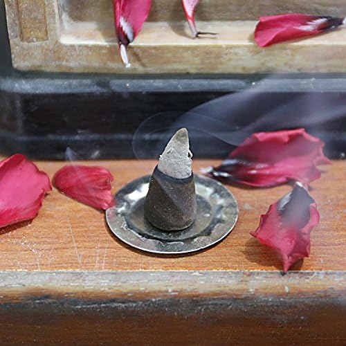 Bless International Orange-Blossom 100%-Natural-Incense-Cones Handmade-Hand-Dipped Organic-Chemicals-Free for-Purification-Relaxation-Positivity-Yoga-Meditation The-Best-scents (20 Count)
